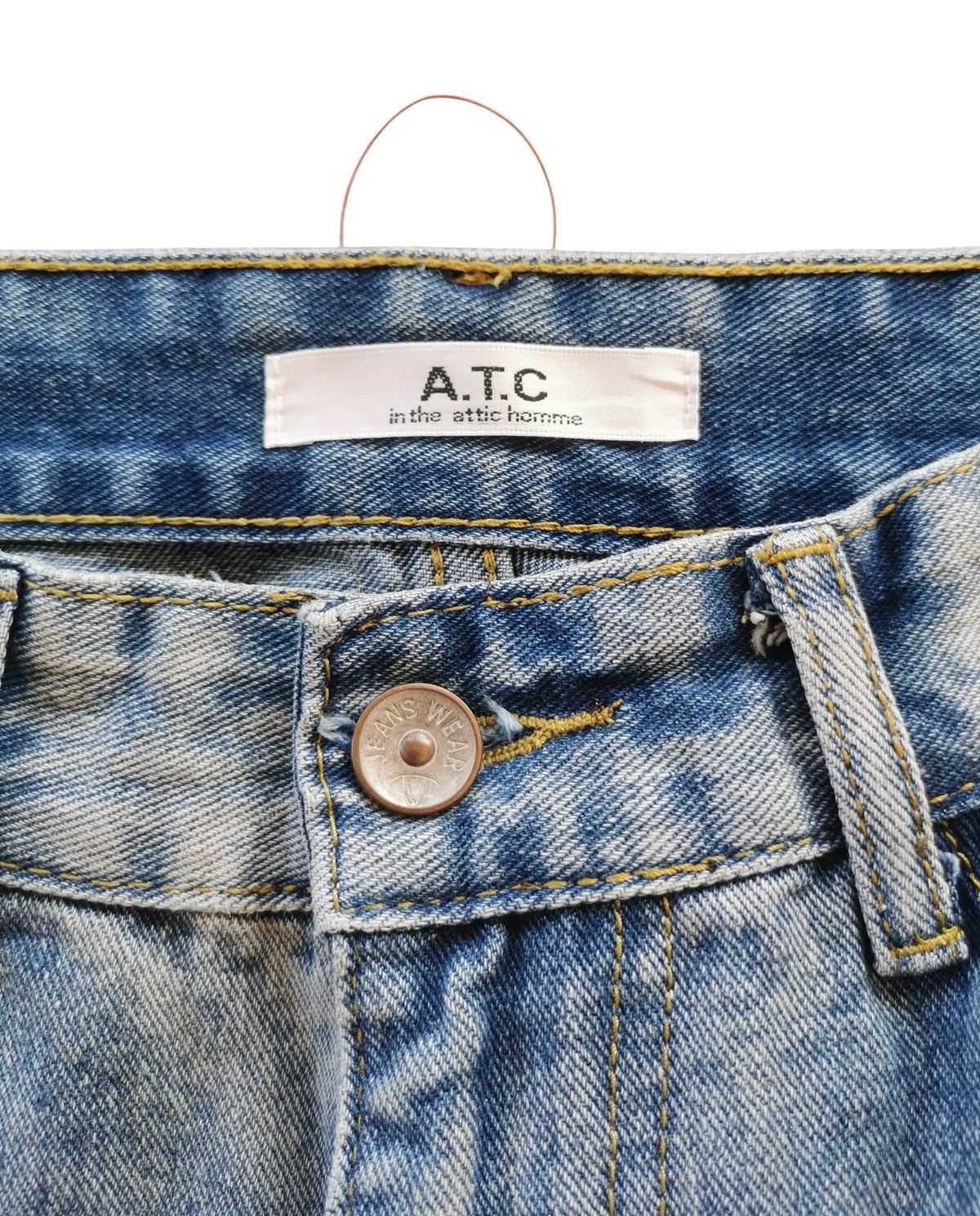 In The Attic In The Attic Patchwork Baggy Jeans - A706 Size US 28 / EU 44 - 6 Thumbnail