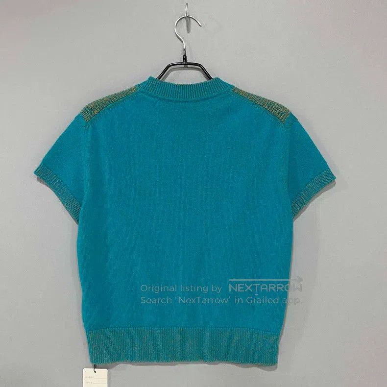 Hermes Hermes Cashmere Knit Short Sleeve Size S / US 4 / IT 40 - 3 Thumbnail