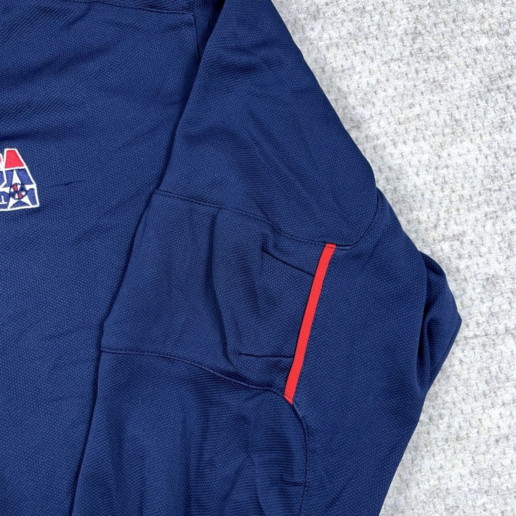 Nike VINTAGE Nike USA Basketball Jacket Men XL Track Jacket Wind-Resistant Full Zip Pockets Size US XL / EU 56 / 4 - 6 Thumbnail