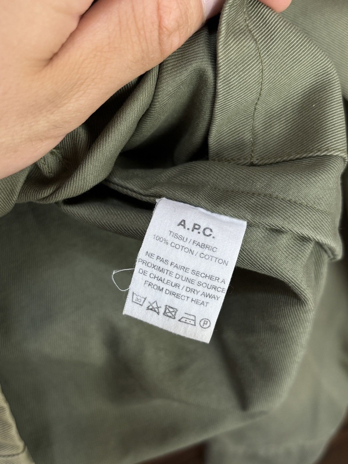 A.P.C. A.P.C. Army Military Buttoned Vintage Work Jacket Size US S / EU 44-46 / 1 - 10 Thumbnail