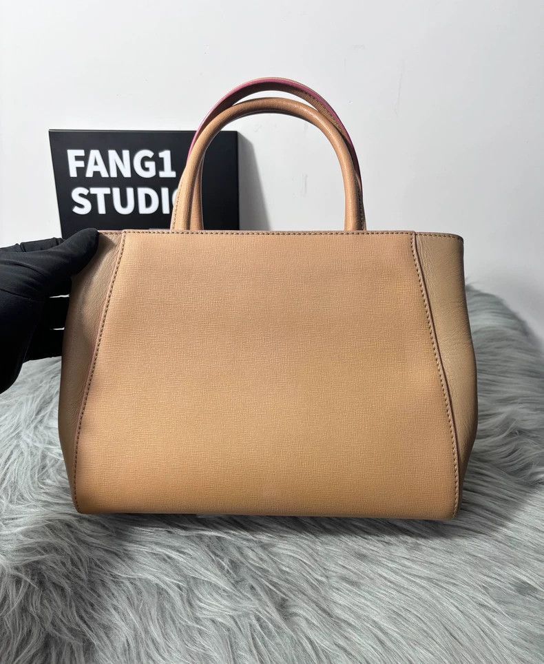 FENDI 2jour Brown Commuter Handbag-2505