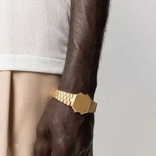 Jewelry Streetwear punk titanium steel timeless watch bracelet chain Size ONE SIZE - 2 Thumbnail
