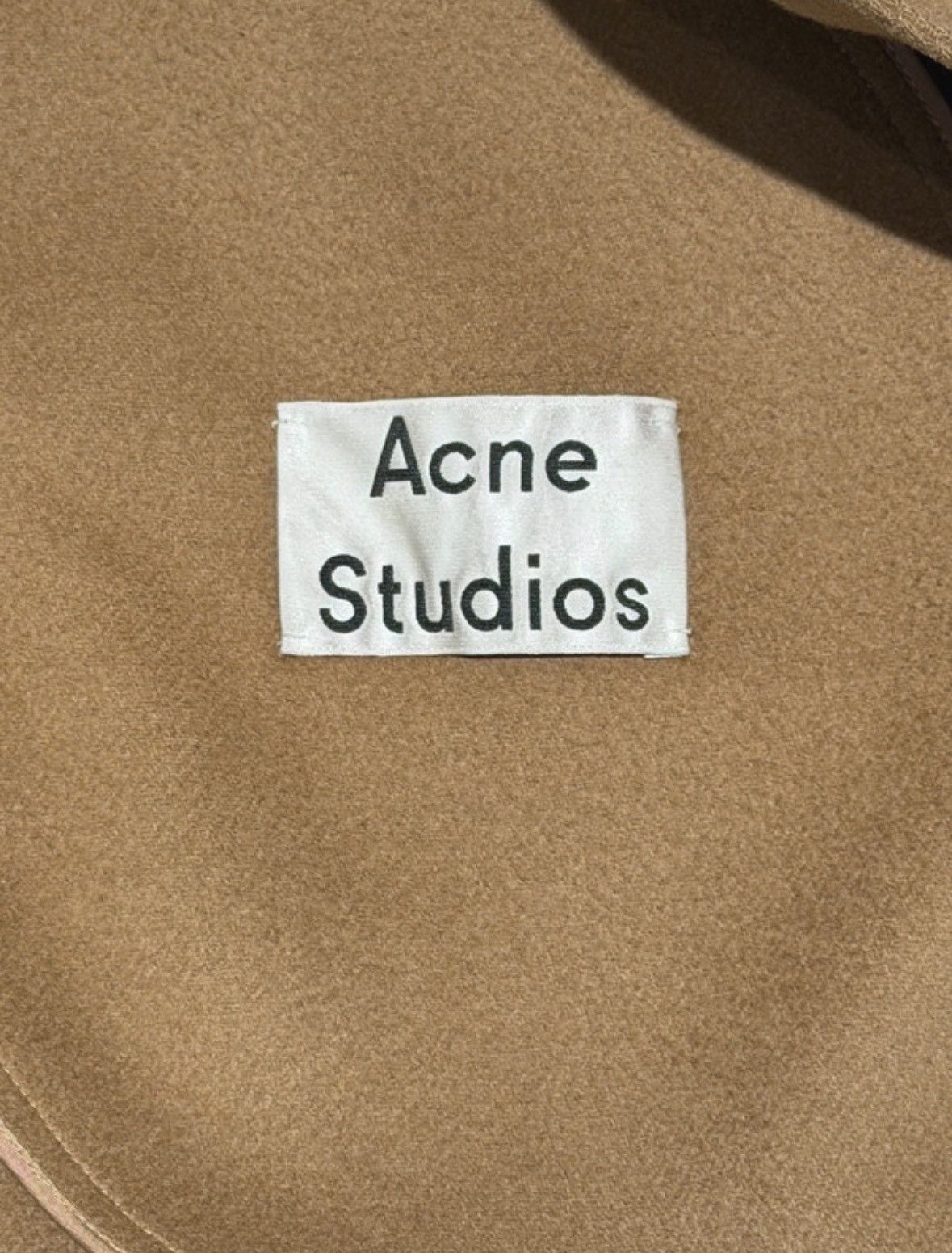 Acne Studios CHARLIE LIGHTER WEIGHT WOOL/CASHMERE COAT Size US M / EU 48-50 / 2 - 5 Thumbnail