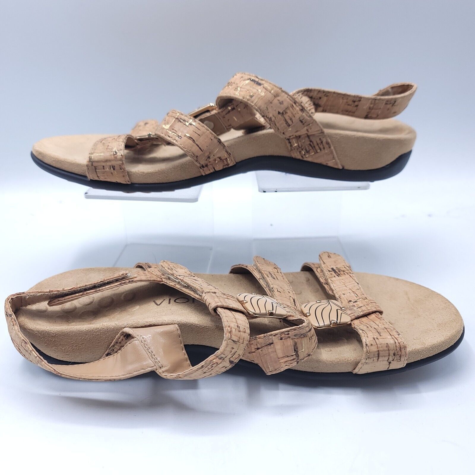Vionic Vionic 44 Amber Slide Sandals Womens Size 7 TVW1275 Beige Size US 7 / IT 37 - 6 Thumbnail