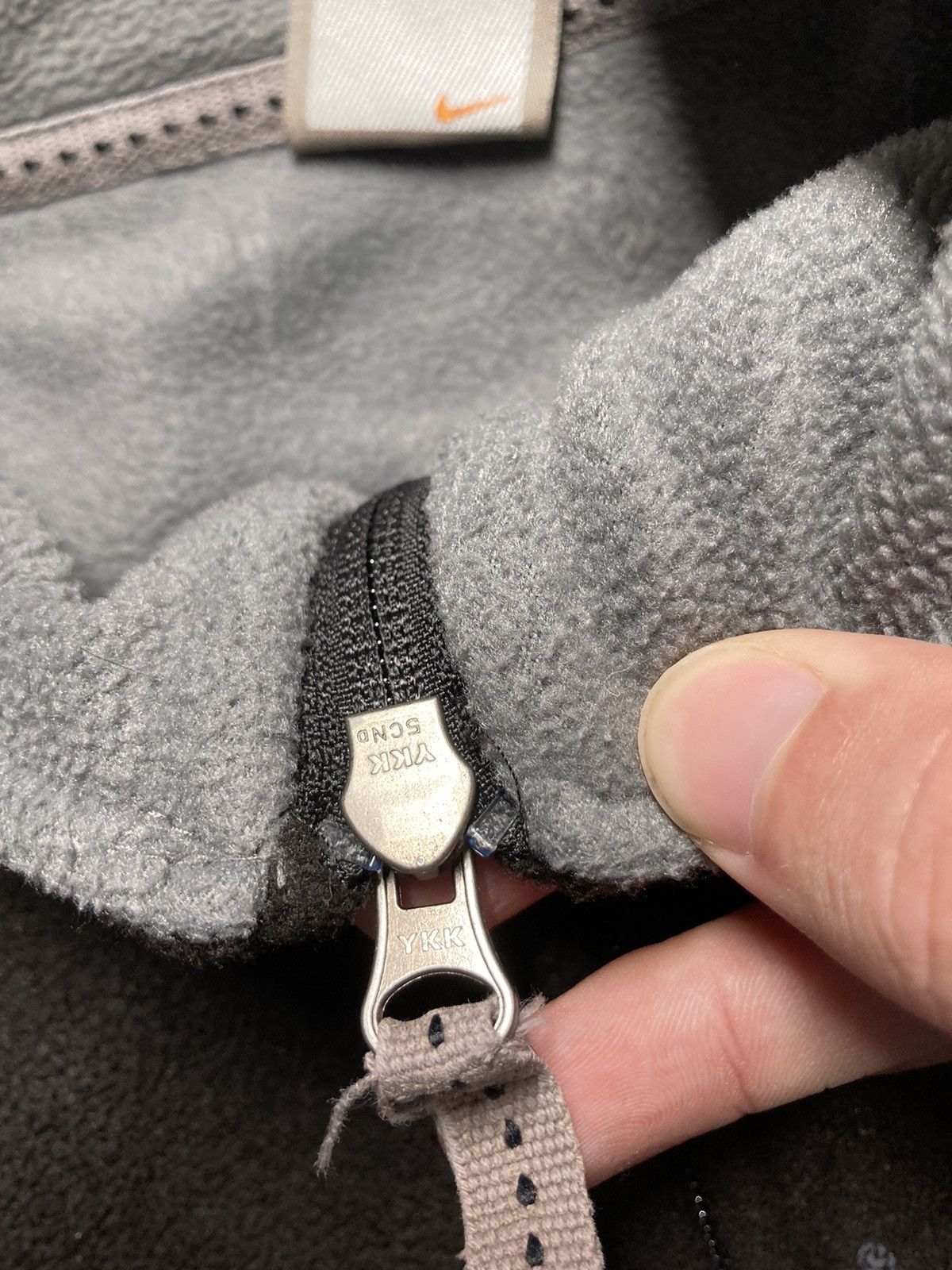 Nike × Vintage ⛩️Nike 1/3zip custom fleece vintage y2k big logo neotrible ⛩️ Size US L / EU 52-54 / 3 - 8 Thumbnail