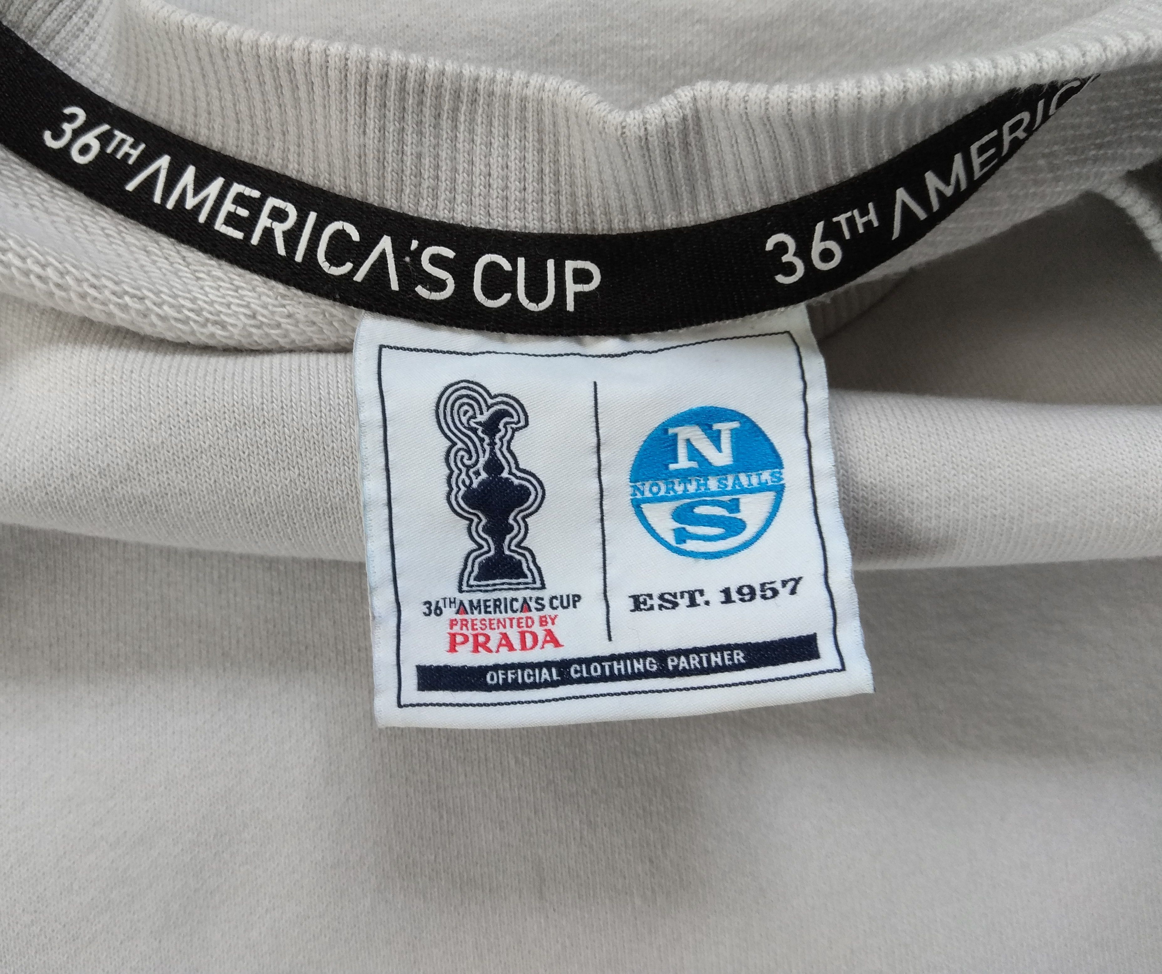 Prada Prada North Sails 36th America’s Cup Logo Patch Sweatshirt Size US M / EU 48-50 / 2 - 10 Thumbnail