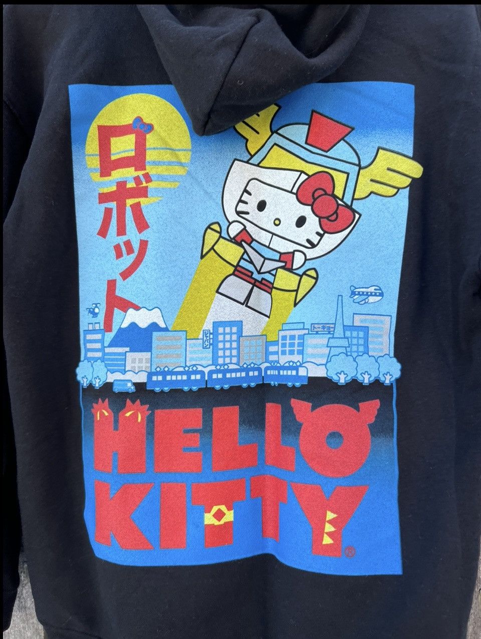 Hello Kitty Tee Shirt Avion Hello Kitty Sanrio Japanese Rock