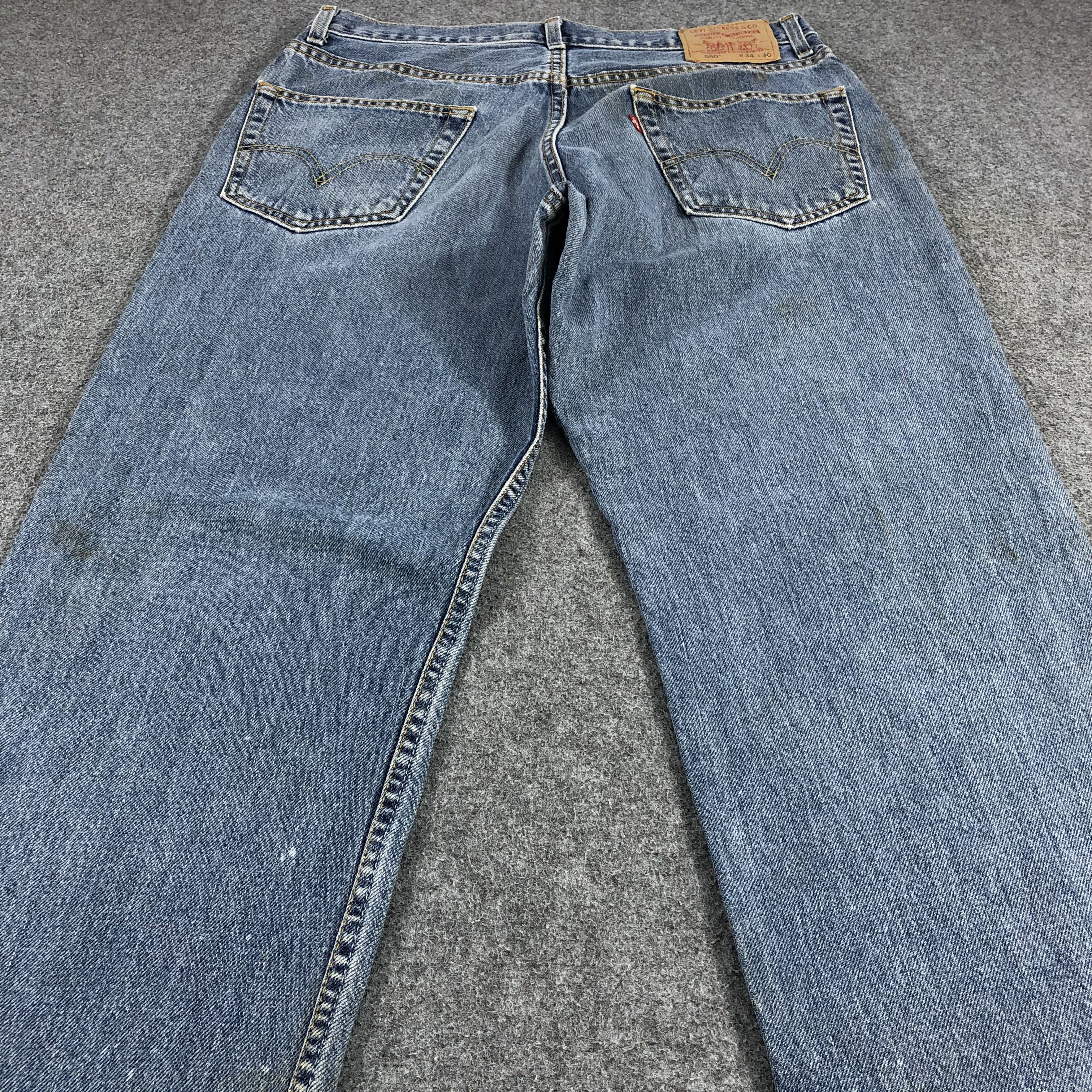 Levi's × Vintage Vintage Levis 550 Jeans-JM1320 Size US 34 / EU 50 - 4 Thumbnail