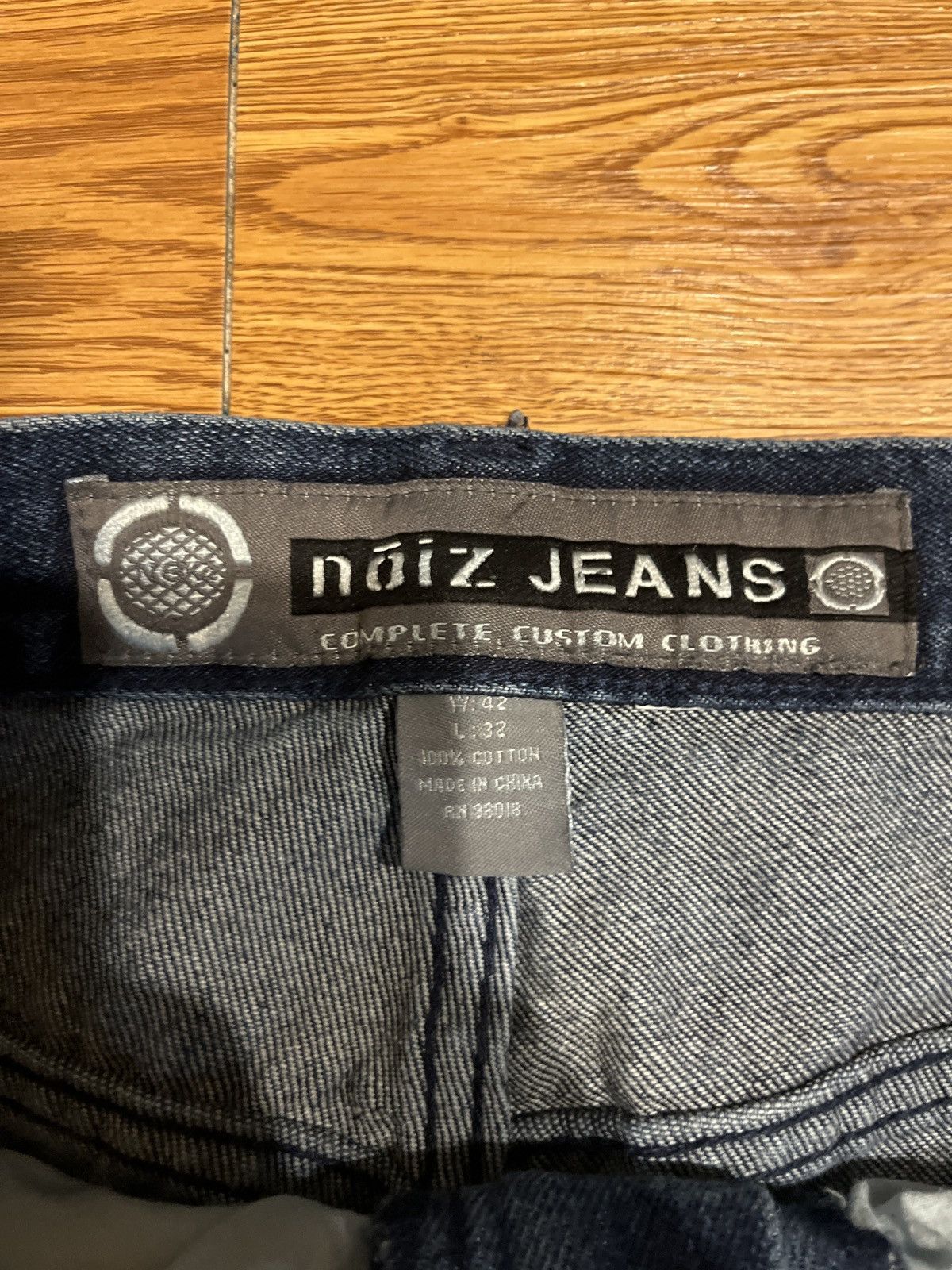 Vintage vintage y2k baggy patchwork noiz jeans Size US 39 - 5 Thumbnail