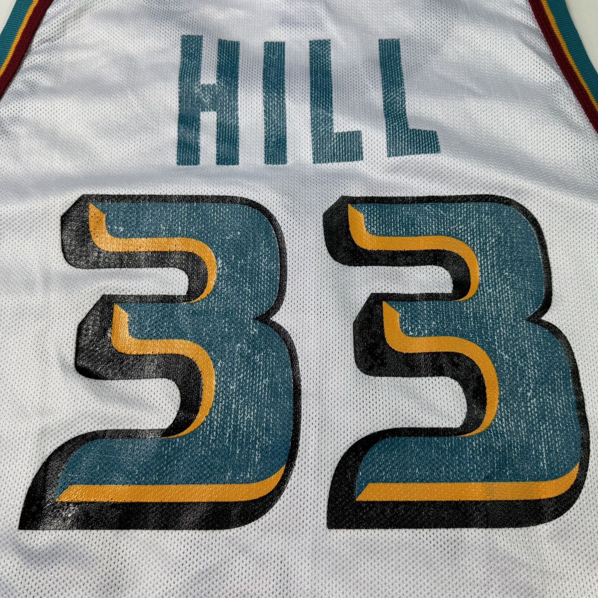Champion × NBA × Vintage Detroit Pistons #33 Grant Hill Vintage Champion 1997 Jersey Size US XL / EU 56 / 4 - 14 Thumbnail