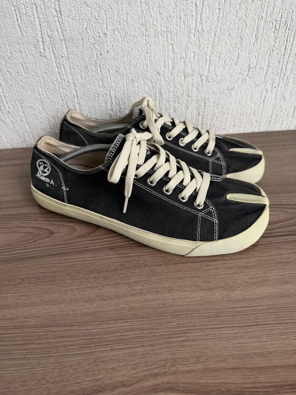 Maison Margiela Tabi canvas sneakers Size US 11 / EU 44 - 2 Thumbnail