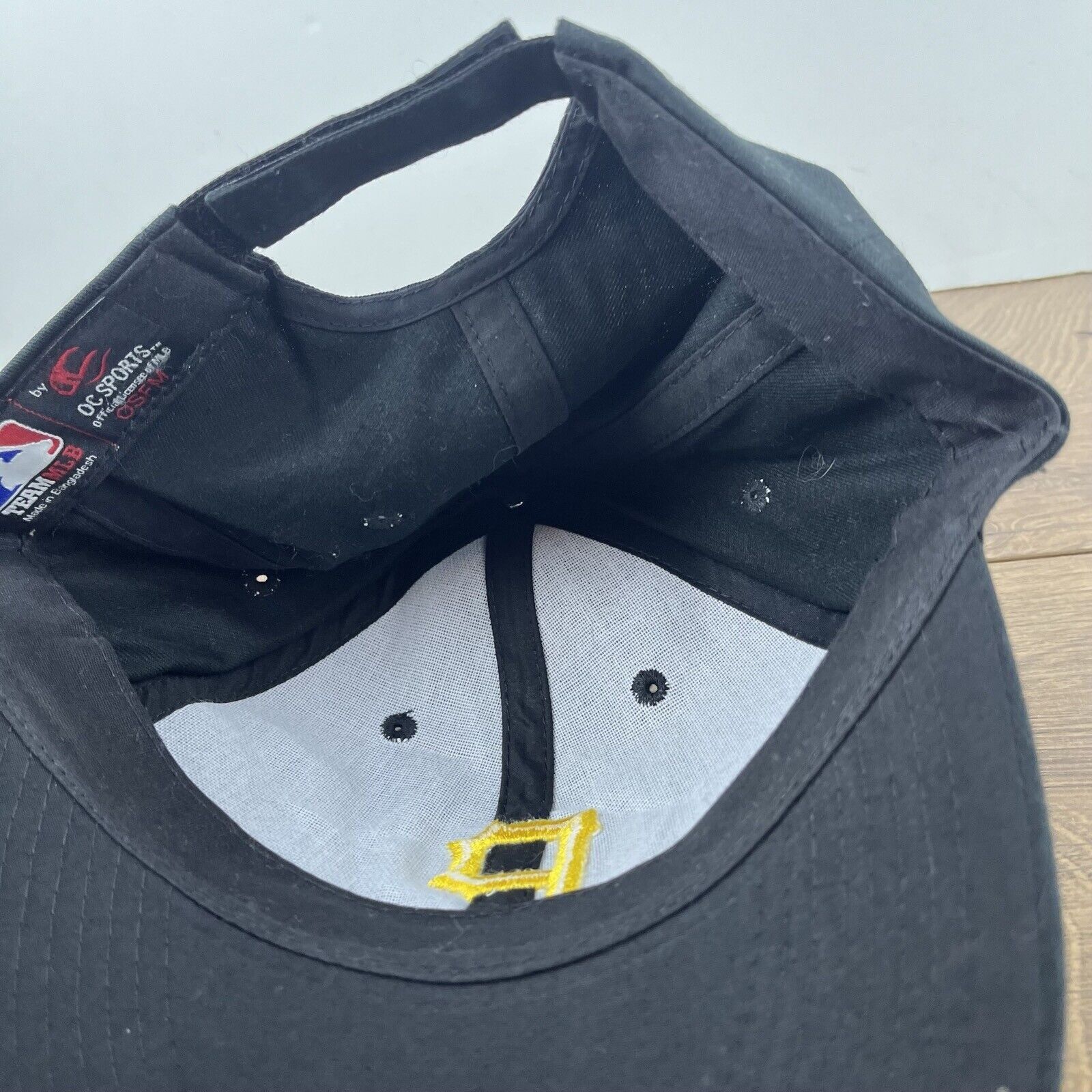 Other Pittsburgh Pirates Hat MLB Cap Black Adjustable Hat Black Ad Size ONE SIZE - 13 Thumbnail