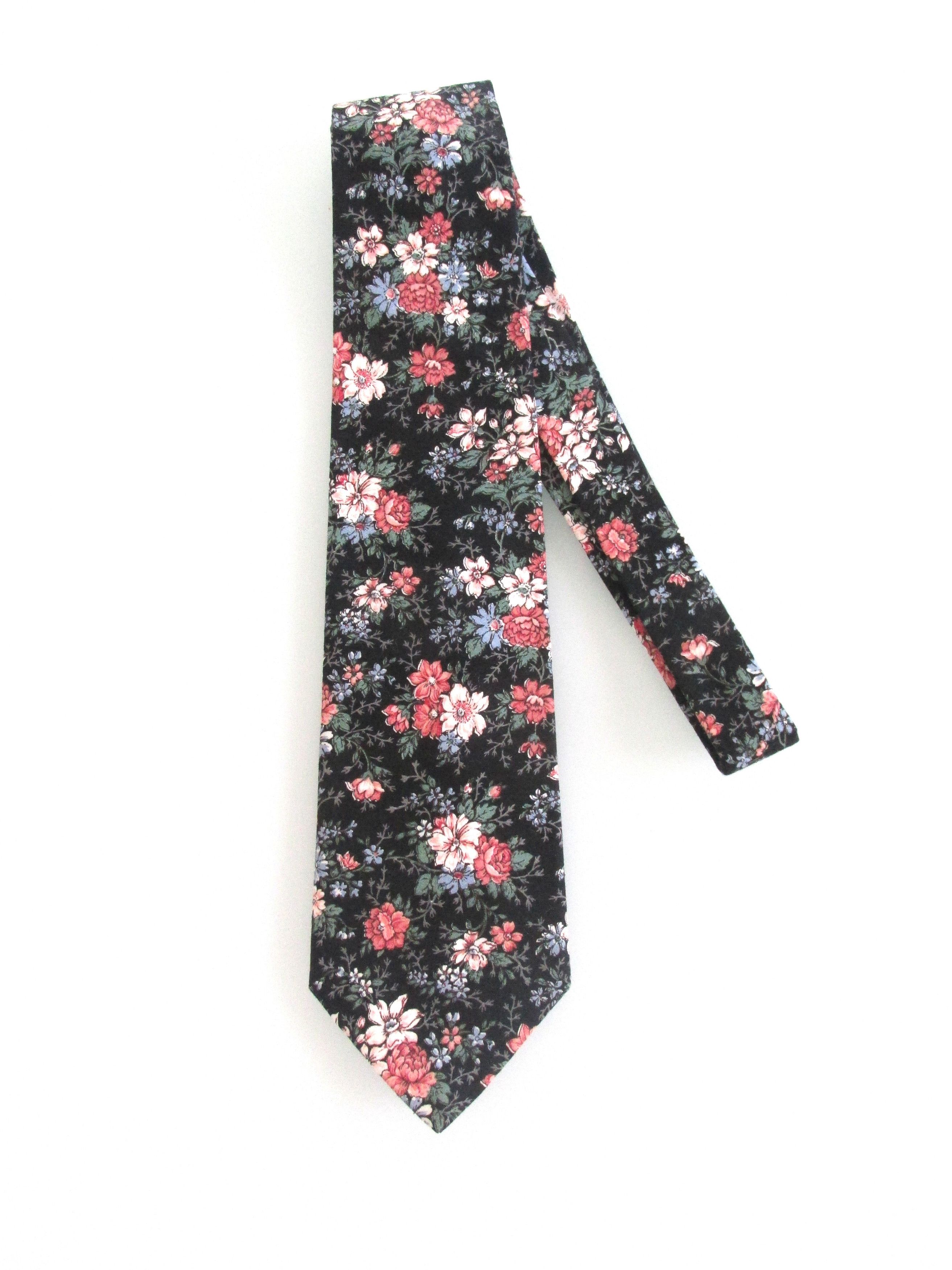 Hunt Club Hunt Club Men's Cotton Floral Tie Size ONE SIZE - 1 Thumbnail