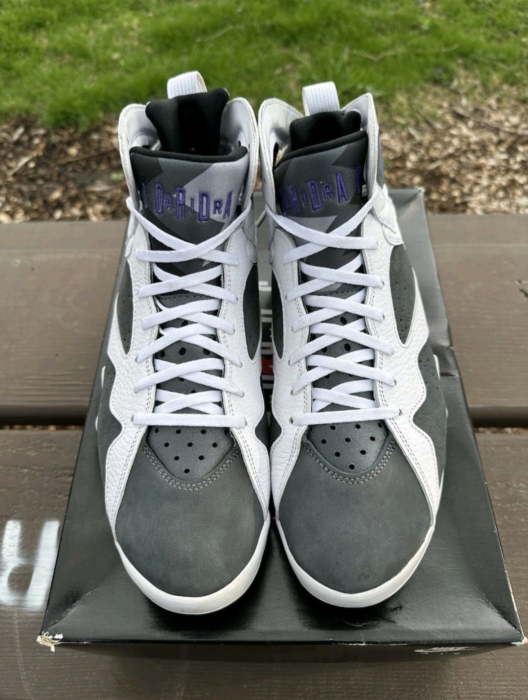 Jordan Brand Nike Air Jordan Retro 7 Flint 2021 CU9307100 Size 12 Men Size US 12 / EU 45 - 2 Thumbnail