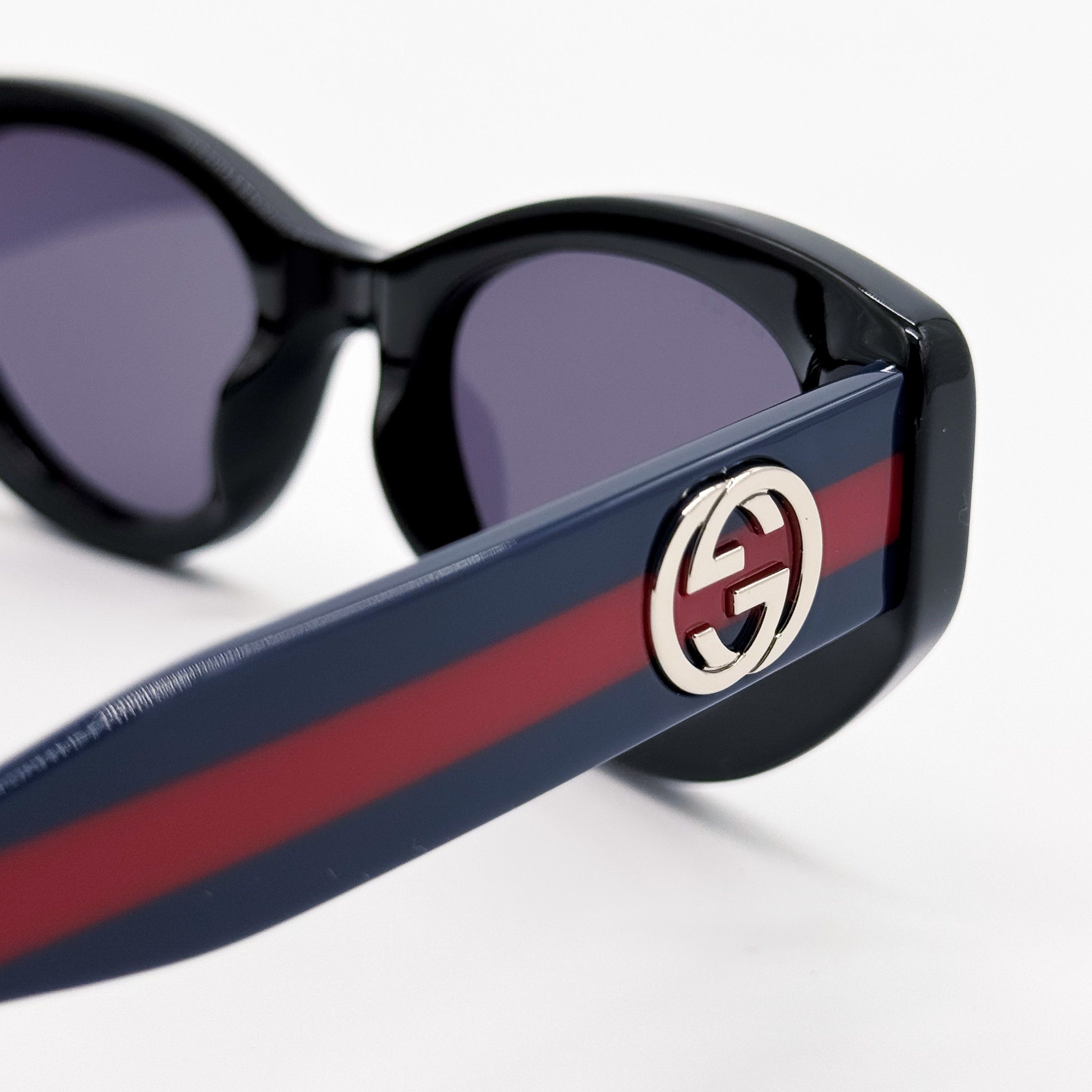 Gucci NEW GUCCI GG1862S 004 CAT EYE BLACK/BLUE WOMEN SUNGLASSES Size ONE SIZE - 6 Thumbnail