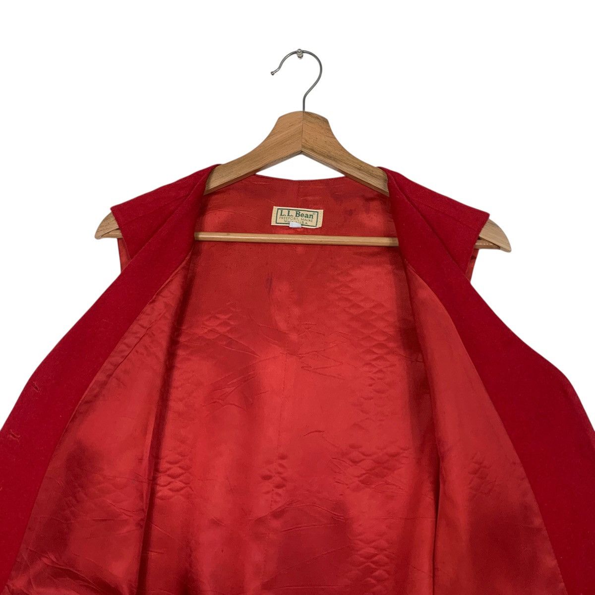 L.L. Bean L.L.BEAN Vest Button Jacket#2935-C133 Size M / US 6-8 / IT 42-44 - 10 Thumbnail