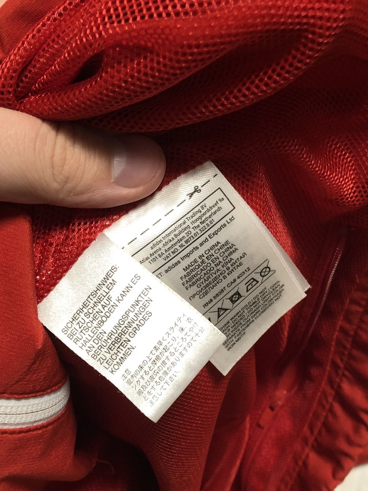 Vintage Adidas Bayern Munich 2013 Soccer Tracktop Jacket Size US XL / EU 56 / 4 - 4 Thumbnail