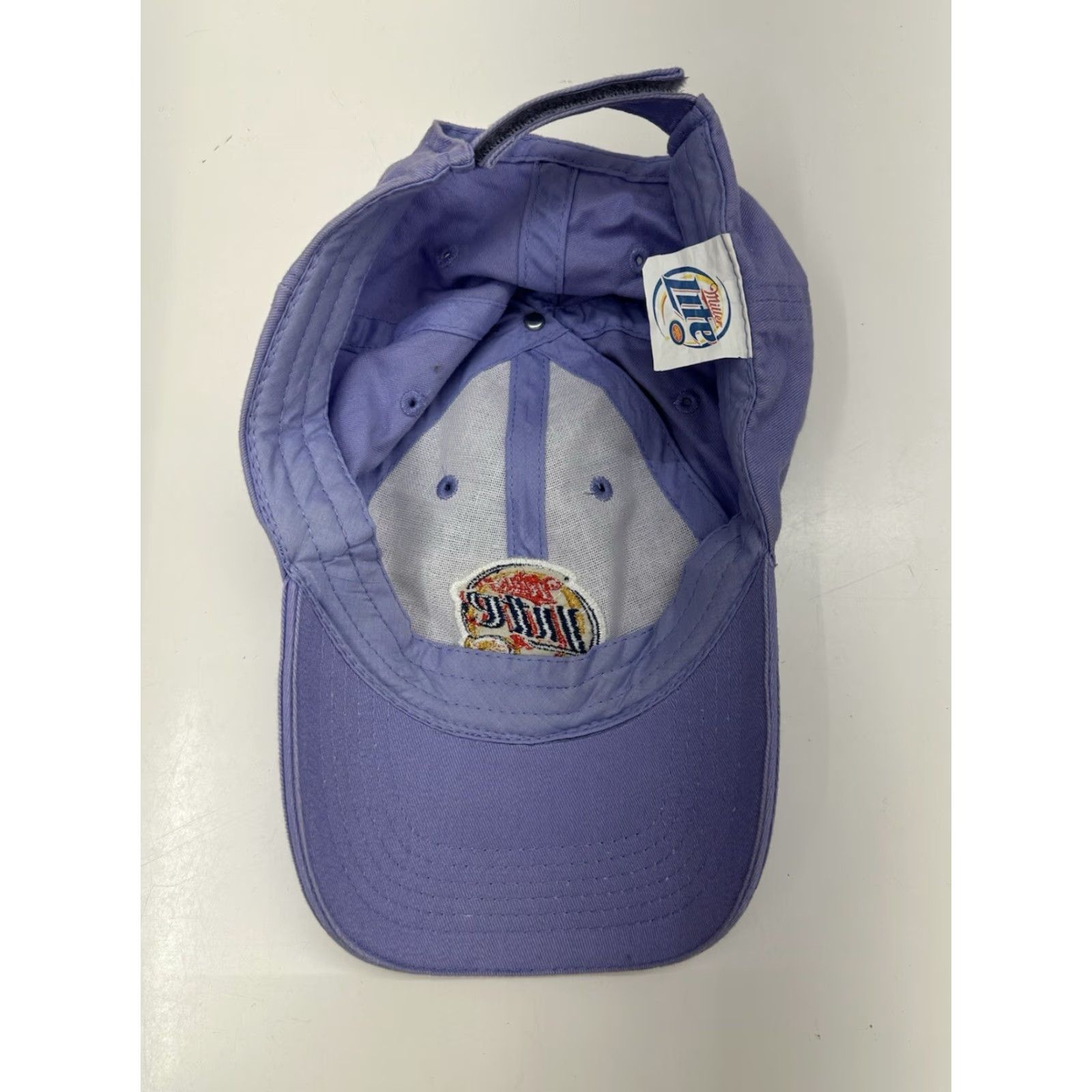 Vintage Acme Miller Lite Baseball Hat Purple Adjustable Beer Cap Mens Baseball Cap Purple Adjustable Beer Cap 90s Theme Vintage: No Size ONE SIZE - 3 Thumbnail