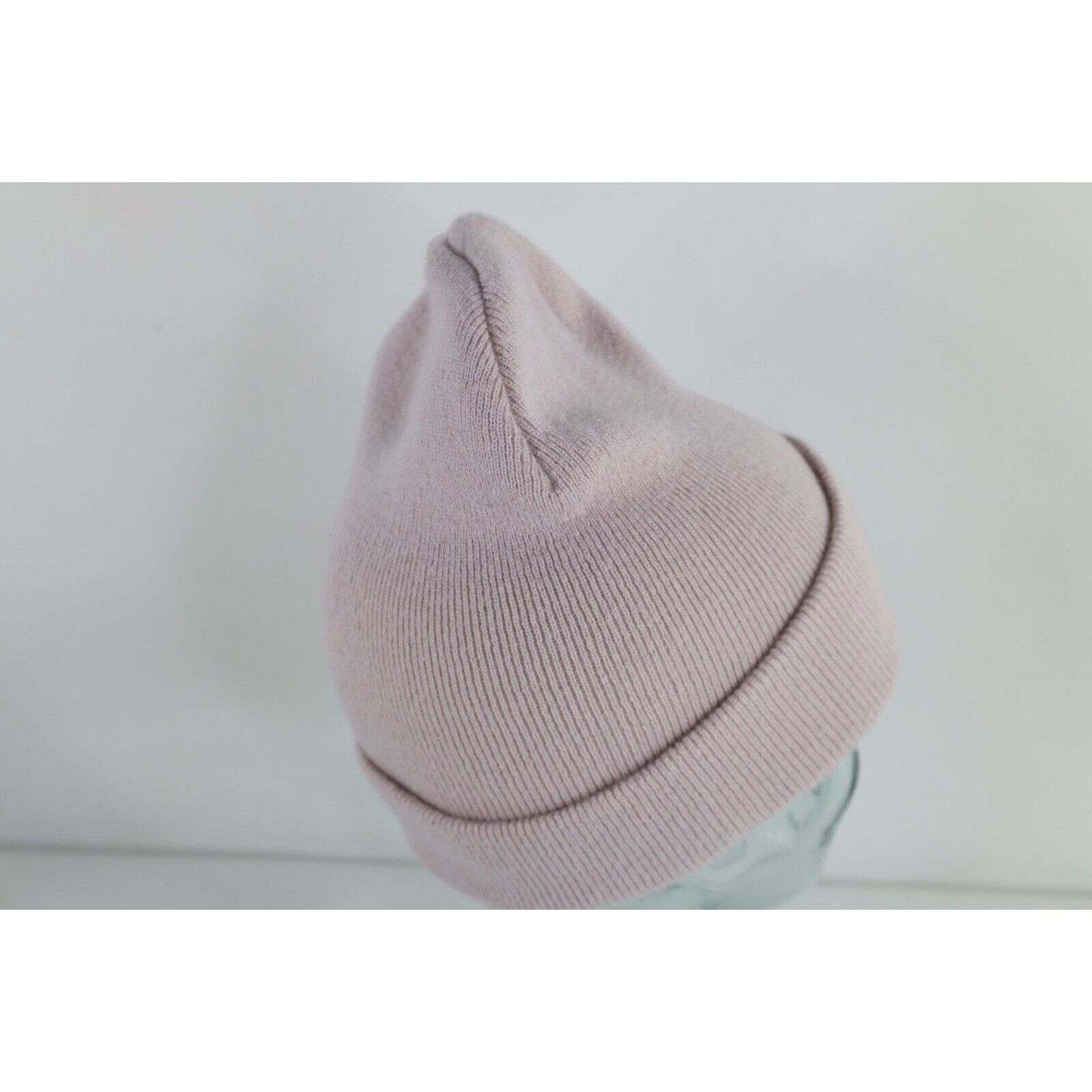 Carhartt × Vintage Vintage Y2K Carhartt Knit Winter Beanie Hat Light Purple Size ONE SIZE - 5 Thumbnail