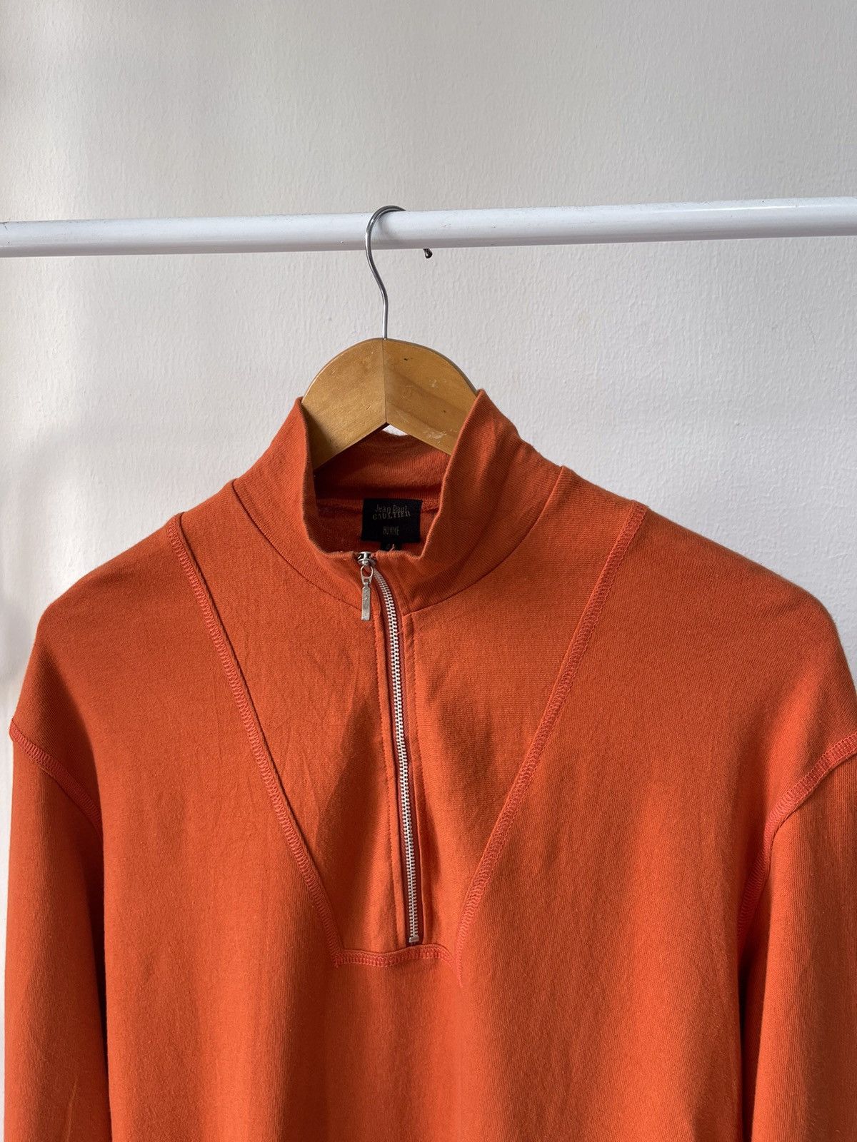 Jean Paul Gaultier 90s Jean Paul Gaultier Homme Chain Half Zipper Size US M / EU 48-50 / 2 - 7 Thumbnail