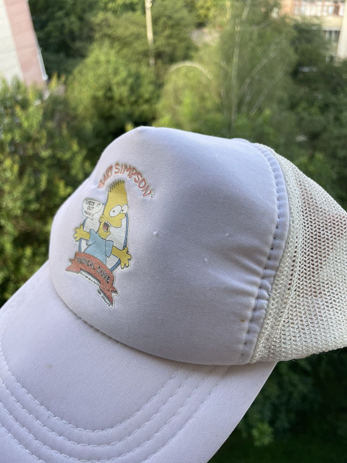 The Simpsons × Vintage Bart Simpson 1990 Vintage Cap Hats Size ONE SIZE - 4 Thumbnail