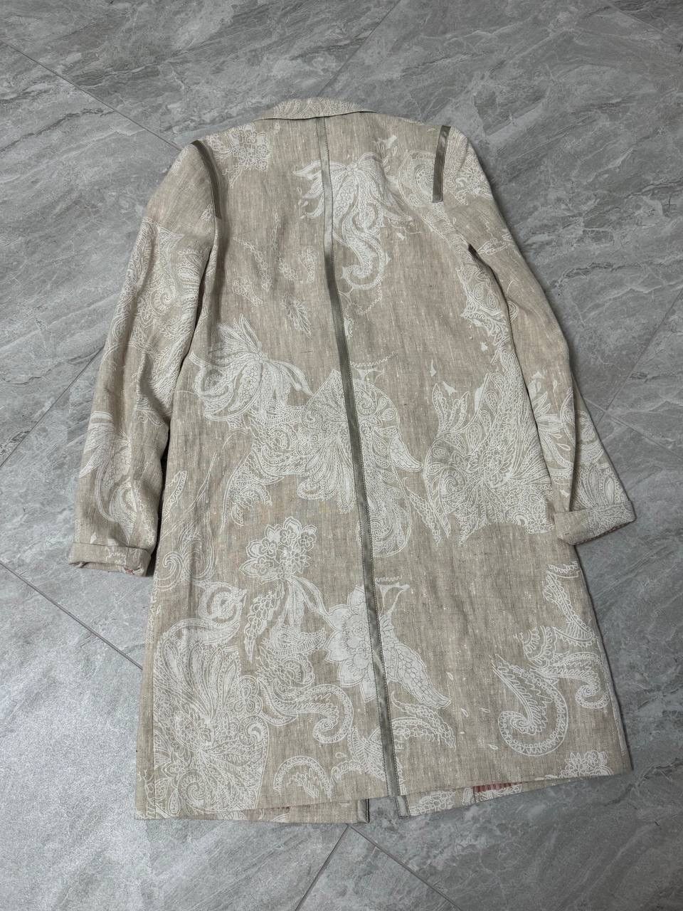Etro Etro Linen Coat Size S / US 4 / IT 40 - 11 Thumbnail