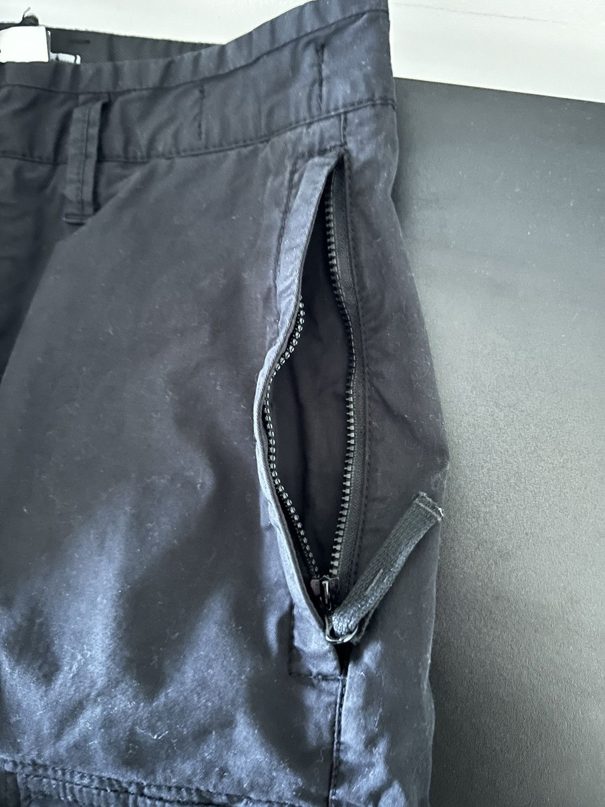 Stone Island STONE ISLAND Straight-Leg Cotton-Blend Twill Cargo Pants Size US 29 - 11 Thumbnail