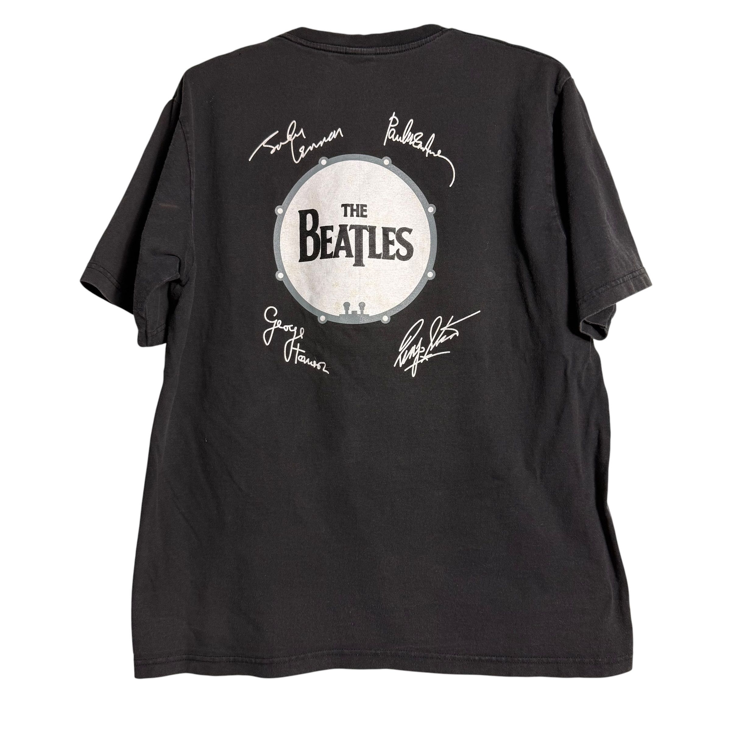 Band Tees 🔥RARE🔥Vintage The Beatles Band Member Signatures T-shirt Size US L / EU 52-54 / 3 - 3 Thumbnail