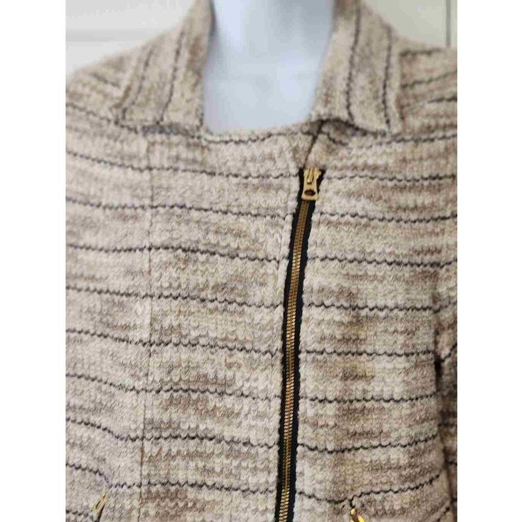 Lucky Brand Lucky Brand Tan Blazer Size L / US 10 / IT 46 - 4 Thumbnail