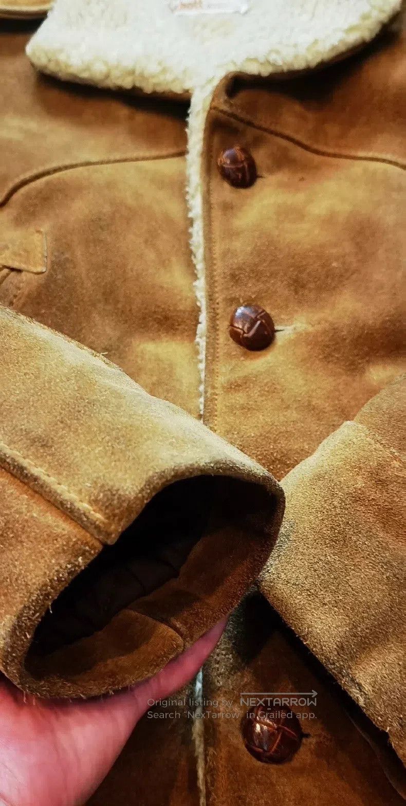 Schott Schott Vintage suede farmer coat Size US M / EU 48-50 / 2 - 3 Thumbnail