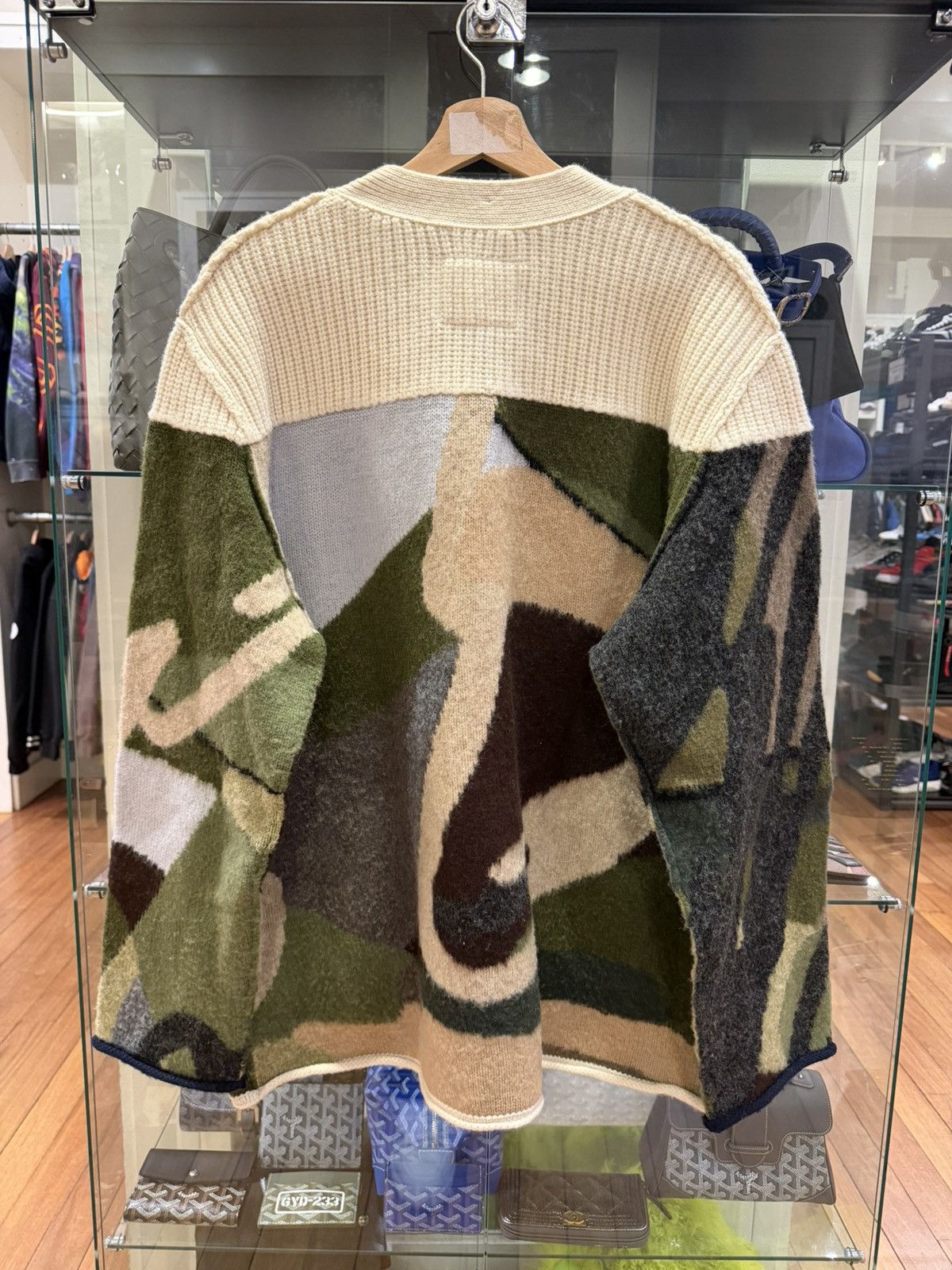 Sacai Sacai Kaws Knit Cardigan Size US XL / EU 56 / 4 - 2 Thumbnail