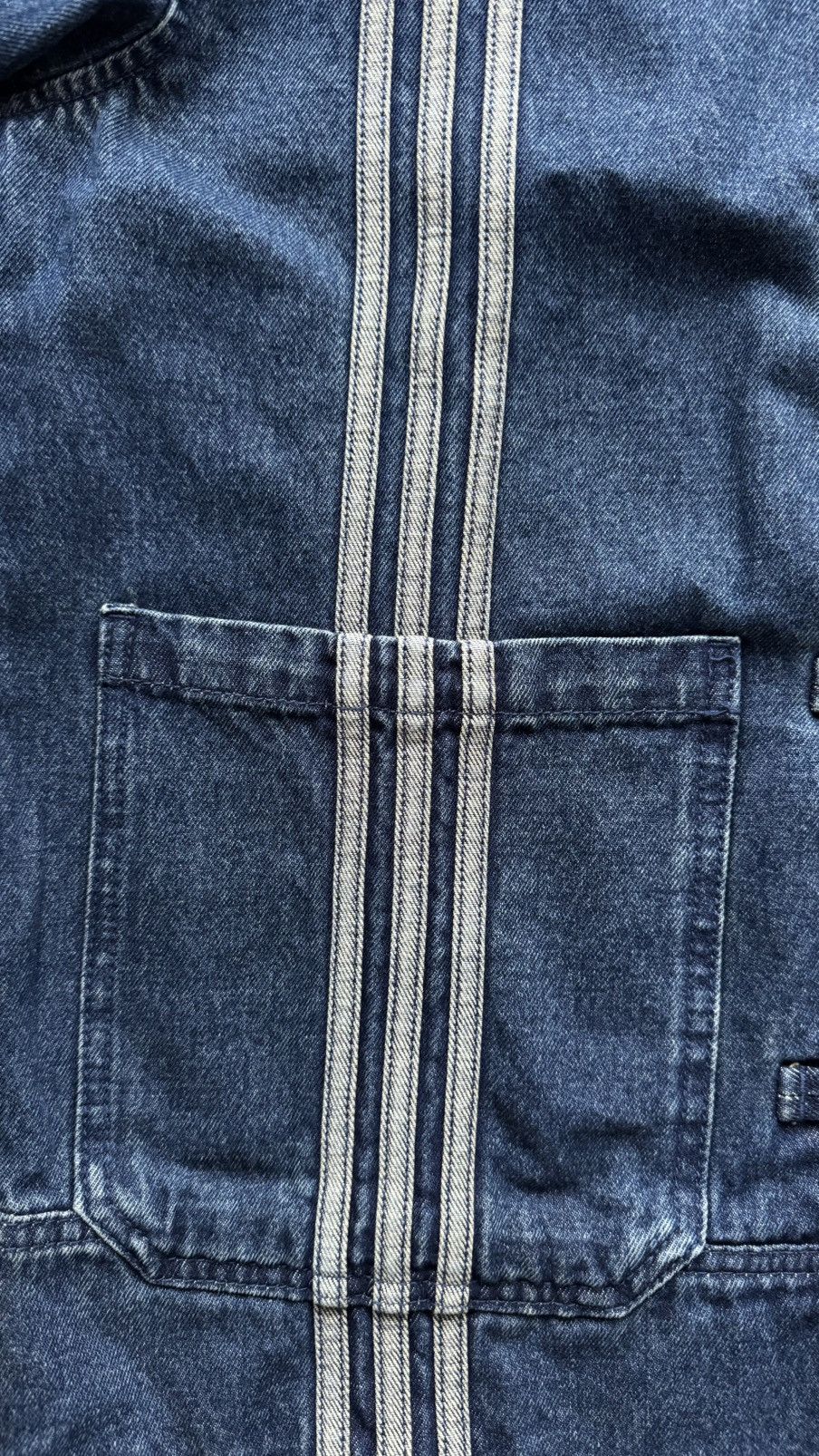 Adidas Adidas Denim Jacket Size US S / EU 44-46 / 1 - 2 Thumbnail