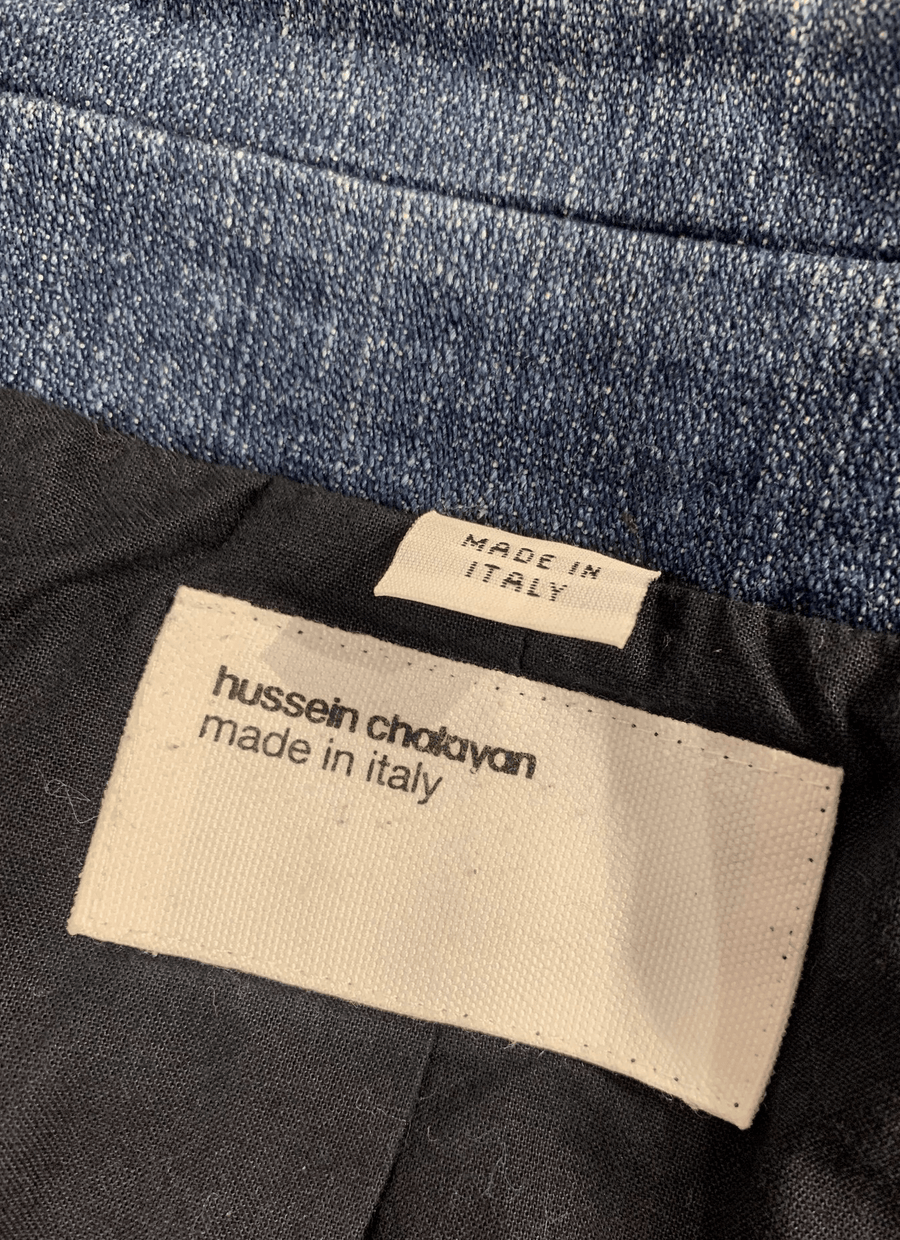 Hussein Chalayan Hussein Chalayan A/W 2004 Cropped jeans Jacket Size S / US 4 / IT 40 - 8 Thumbnail