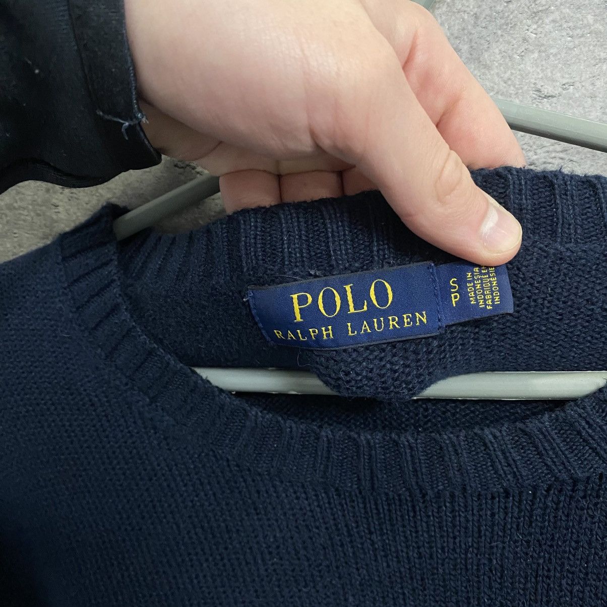Polo Ralph Lauren Vintage Polo Ralph Lauren Sweater Blue Knit Pullover Size US S / EU 44-46 / 1 - 6 Thumbnail