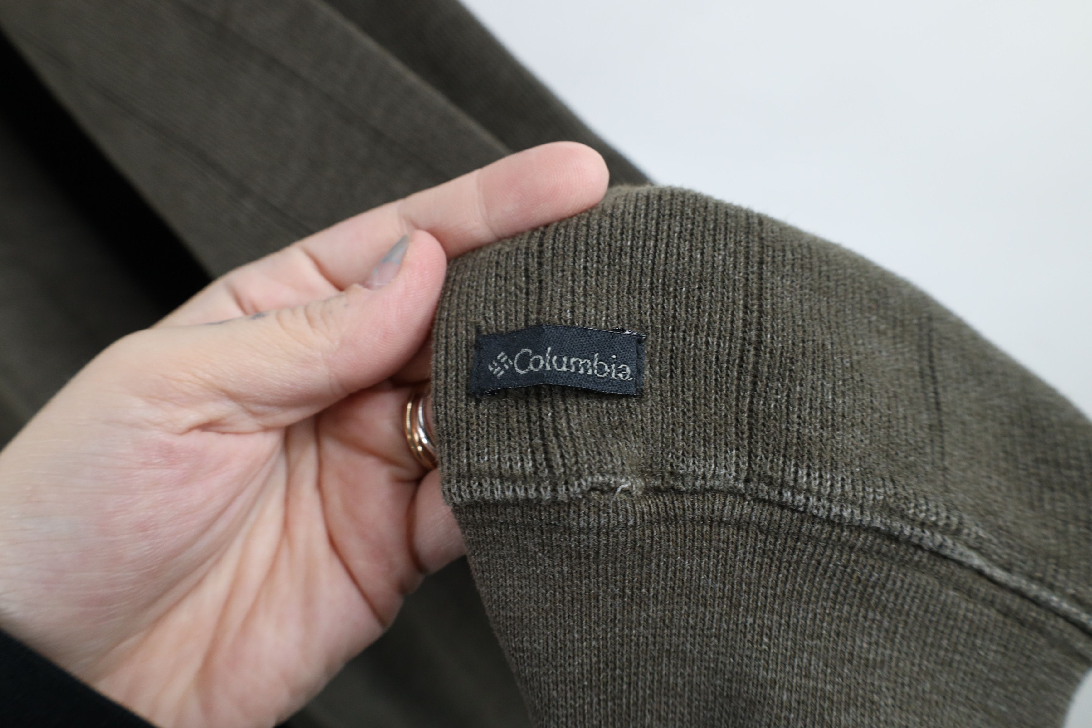 Columbia Vintage 90s Columbia Heavyweight Cotton Ribbed Knit Sweater Size US XXL / EU 58 / 5 - 4 Thumbnail
