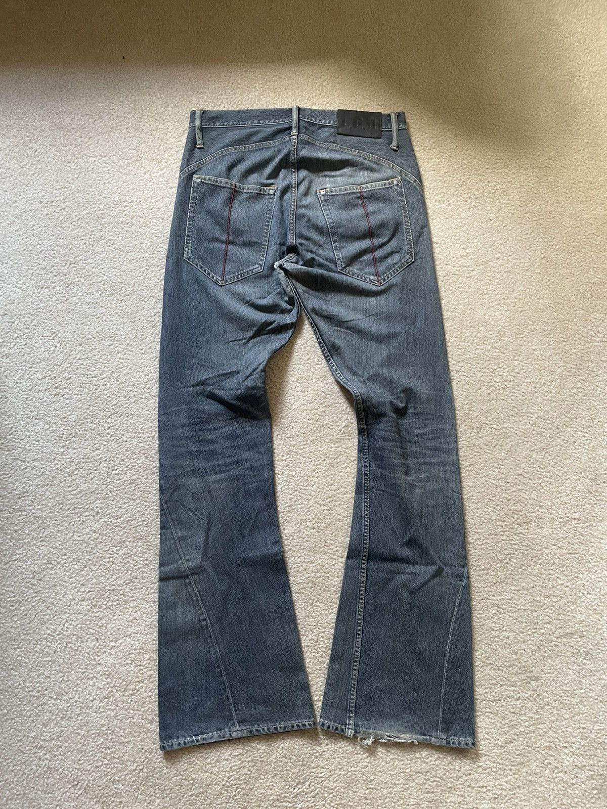 Le Grande Bleu (L.G.B.) LGB Lazy Wolf Flared Denim | Grailed