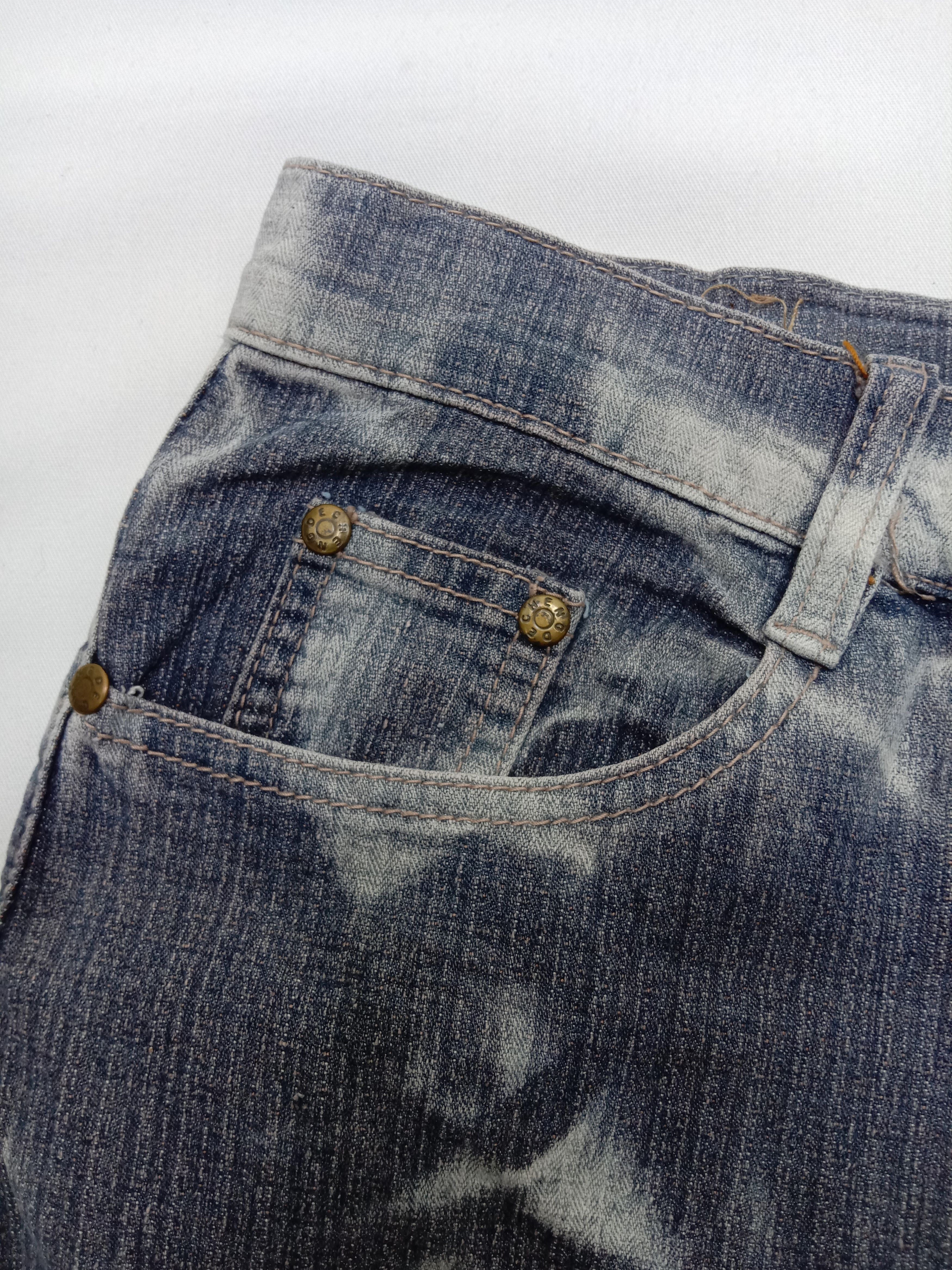 Beauty Beast Flare Jeans Japanese Bleach Bell Bottom Denim Size US 32 / EU 48 - 9 Thumbnail