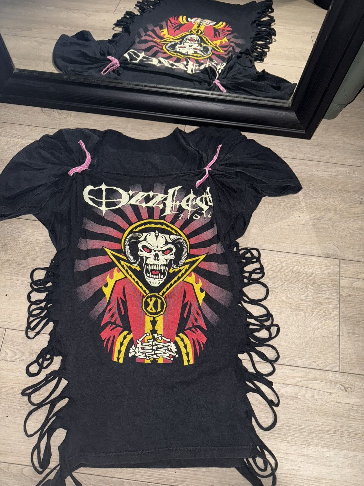 Band Tees × Vintage Rare Vintage / Y2K 2006 Ozzfest Fest Chopped Shirt Size M / US 6-8 / IT 42-44 - 1 Thumbnail