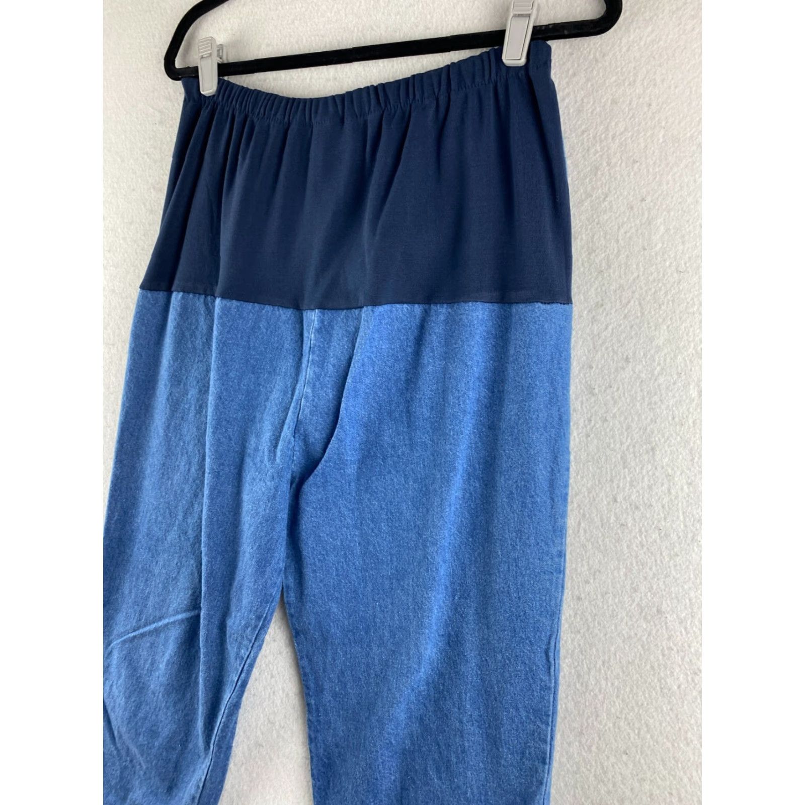 Vintage VINTAGE New Additions Jeans Womens 10 Maternity Blue Denim Elastic Waist High Rise Straight 29 In Inseam 29 Womens Size 32" / US 10 / IT 46 - 6 Thumbnail