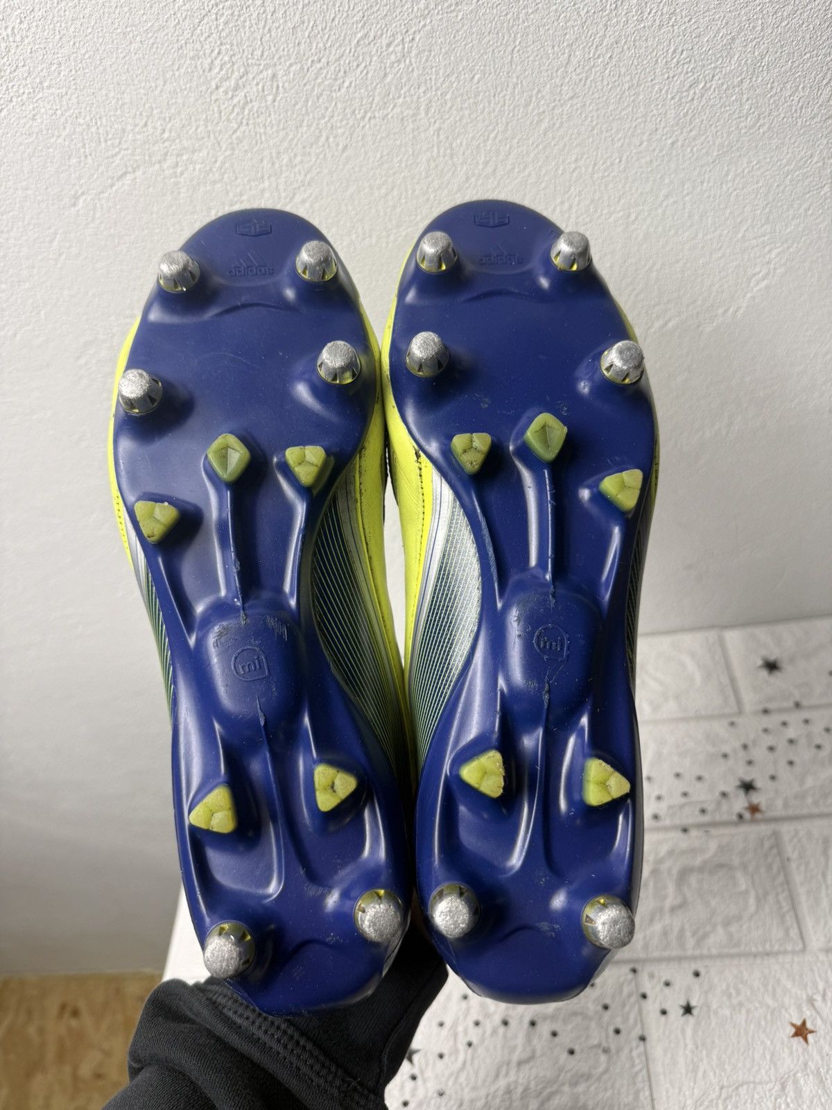 Adidas Adidas F50 Adizero Leather SG Elite G97169 US8 UK7.5 EUR41 Size US 8 / EU 41 - 14 Thumbnail