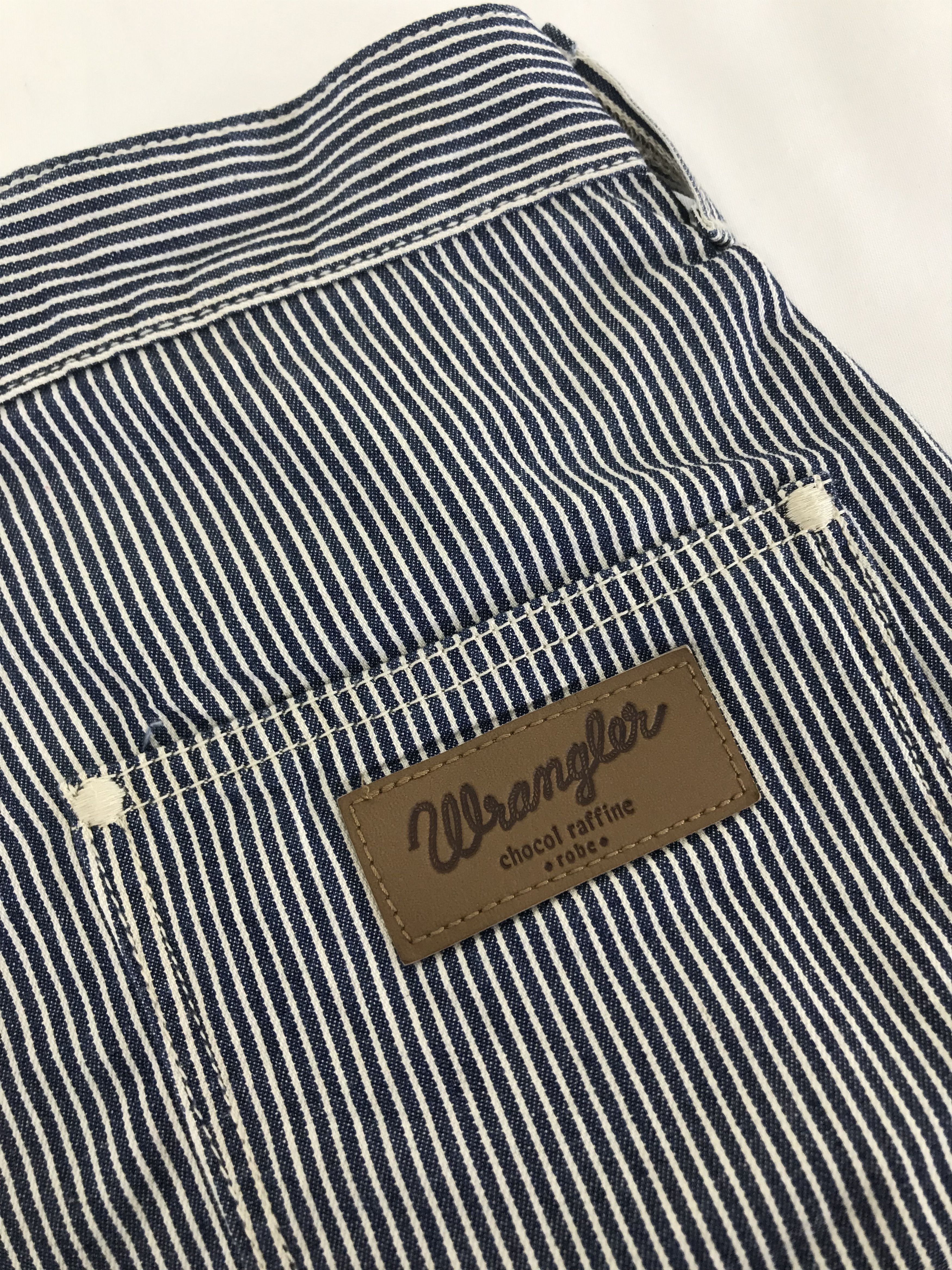 Wrangler Vintage Wrangler Chocol Raffine Hickory Crazy Wide Pants Size 28" / US 6 / IT 42 - 13 Thumbnail
