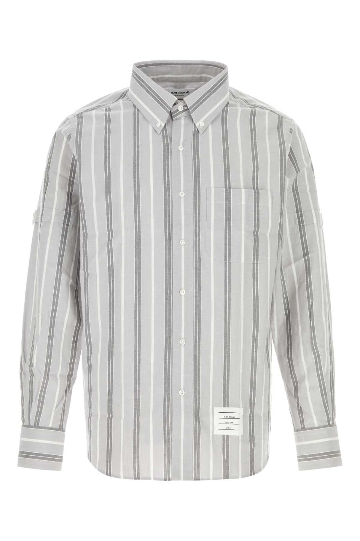 Thom Browne Embroidered Cotton Shirt Size US L / EU 52-54 / 3 - 1 Thumbnail