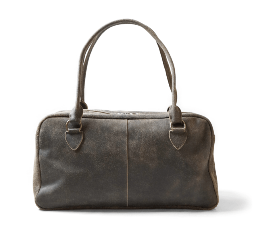 Kapital Cracked leather Fargo BAG (large) Size ONE SIZE - 1 Thumbnail
