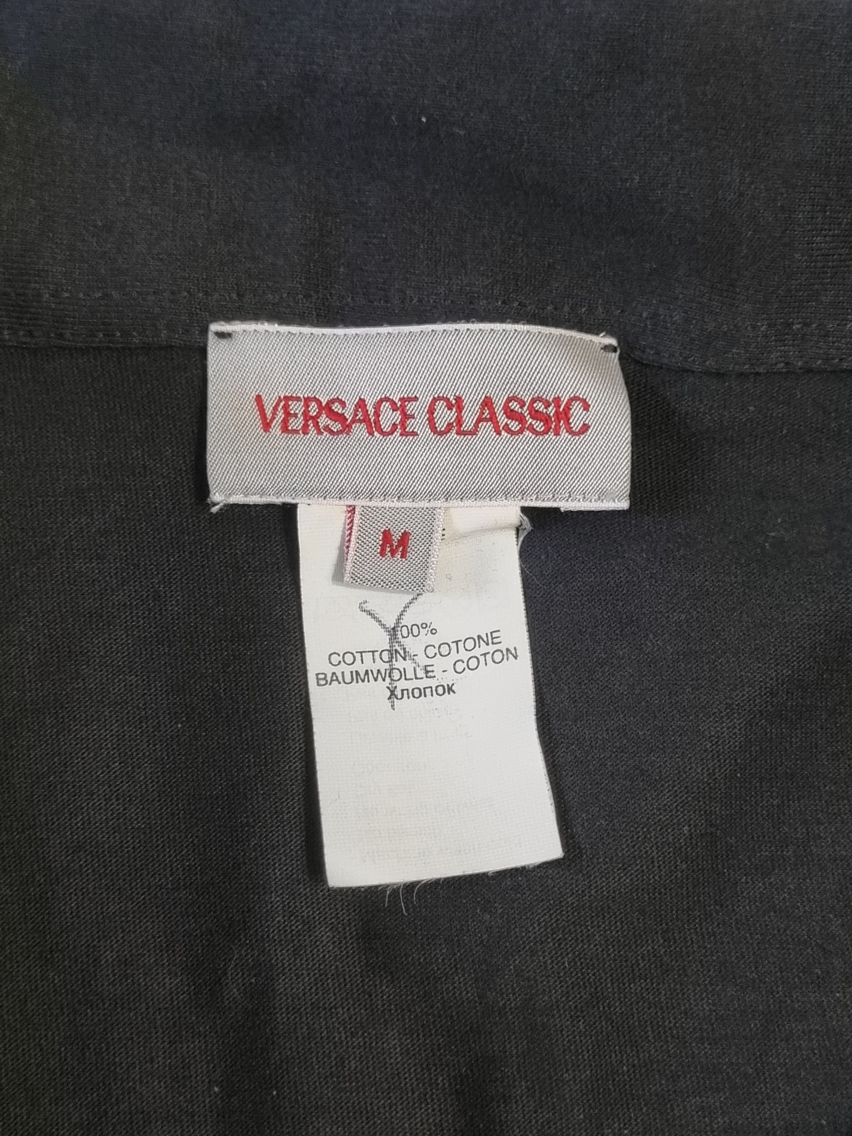 Versace Versace Classic Zip Polo Size US M / EU 48-50 / 2 - 7 Thumbnail
