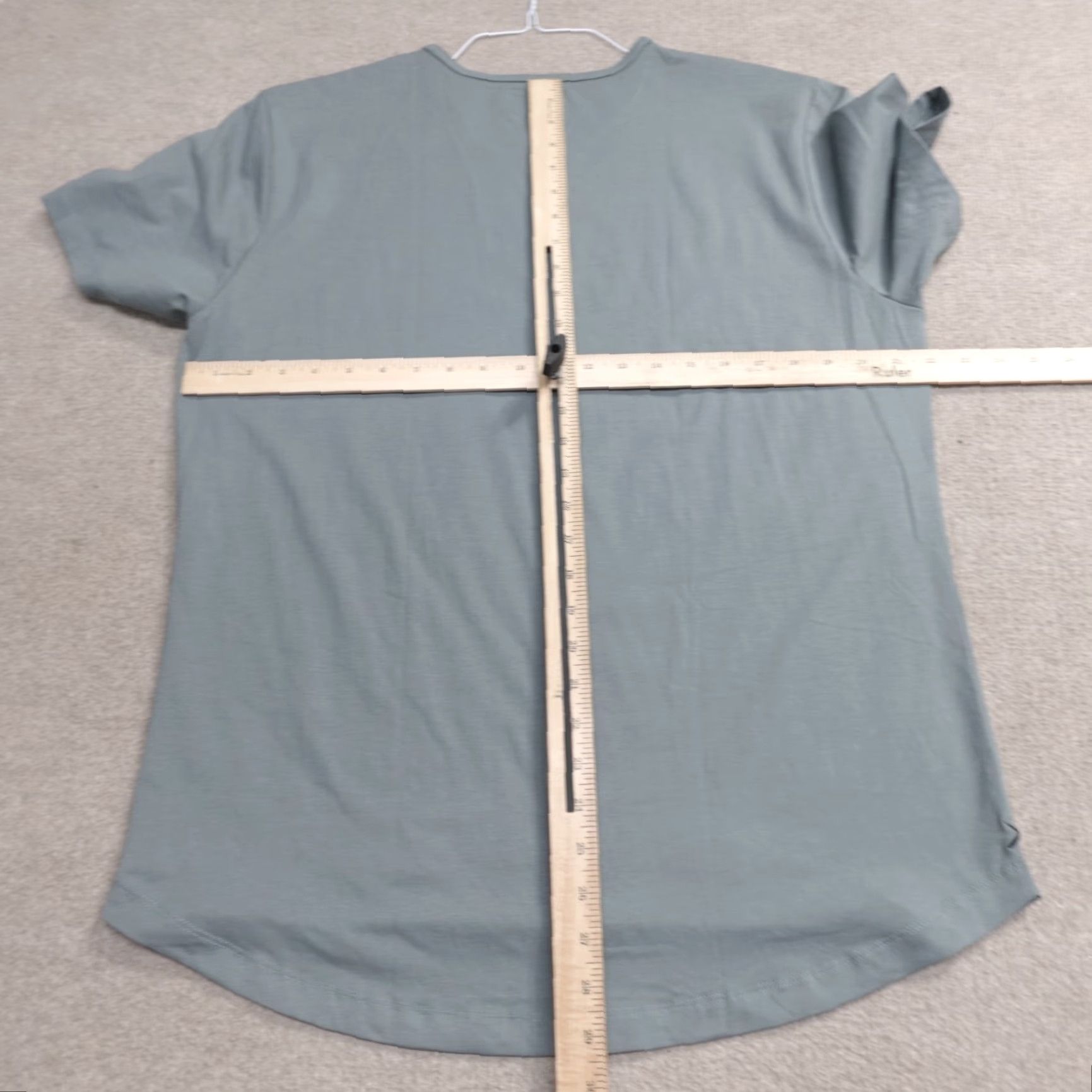 Cuts VINTAGE Cuts Shirt 2XL Blue Curved Hemline Crew Neck Cotton Polyester Spandex Jersey Men T-Shirt Graphic Print Size US XXL / EU 58 / 5 - 5 Thumbnail