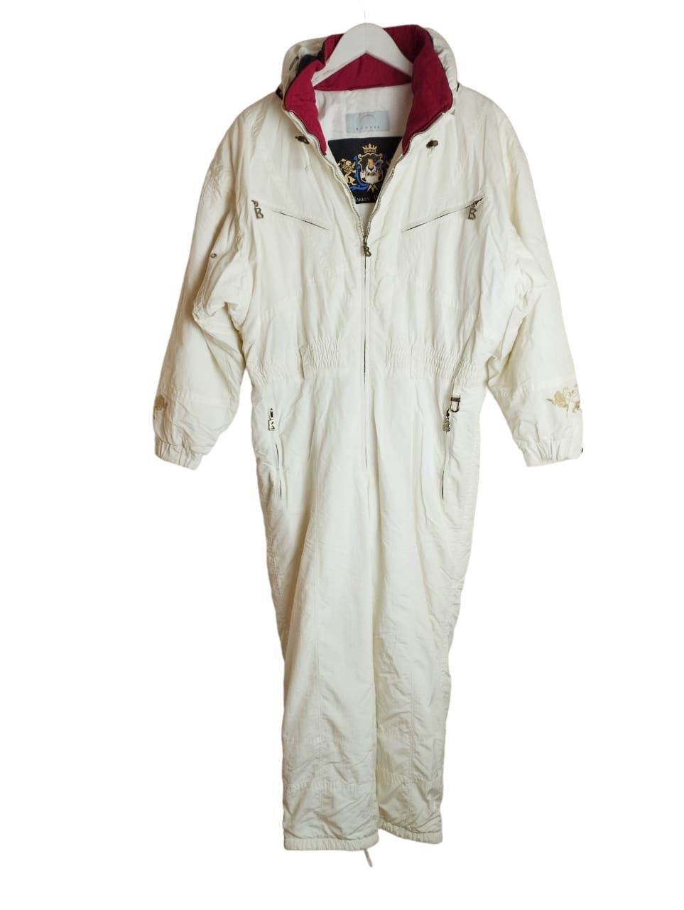 image of Vintage 90's Bogner X Markus Wasmeier White Ski Suit, Women's (Size 36)