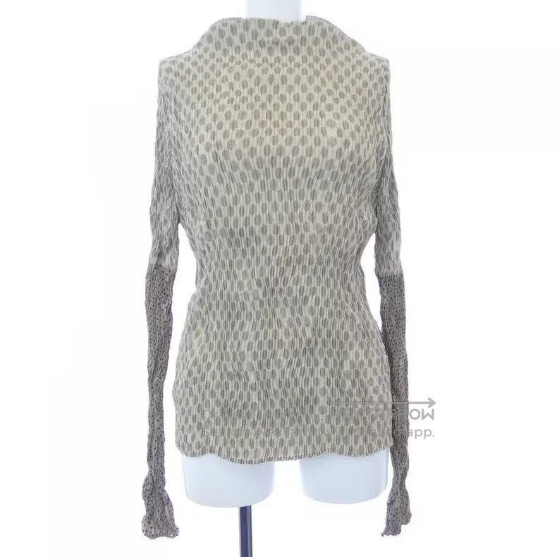 Issey Miyake Issey Miyake Gray Long Sleeve Size M / US 6-8 / IT 42-44 - 1 Thumbnail