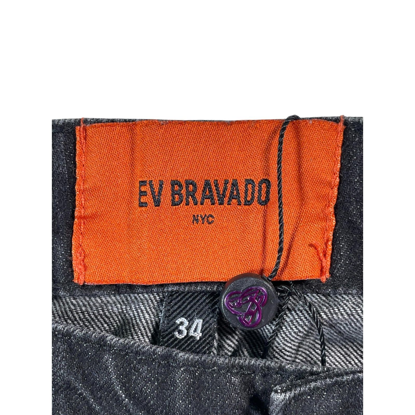 Who Decides War Who Decides War Black Wash Distressed Jeans Size US 34 / EU 50 - 3 Thumbnail