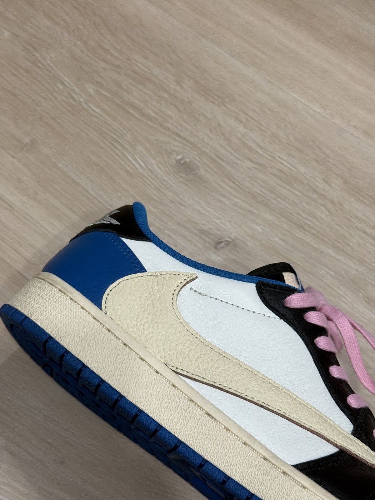 Fragment Design × Jordan Brand × Travis Scott Travis Scott Air Jordan 1 Low Fragment Sneakers Size US 13 / EU 46 - 6 Thumbnail