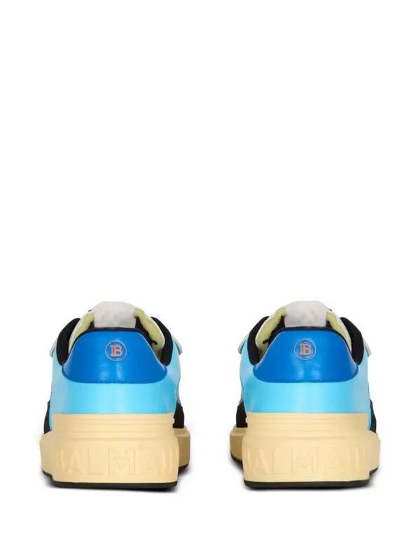 Balmain o1s1wg111225 X Prince Gyasi B-Court Sneakers in Multicolor Size US 9 / EU 42 - 3 Thumbnail